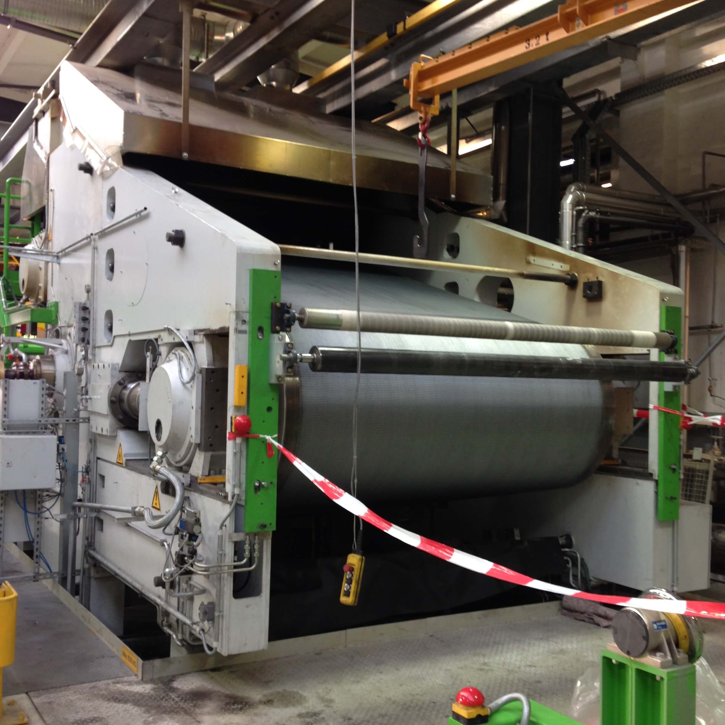 Druckband Design I noch ohne Gummibelag